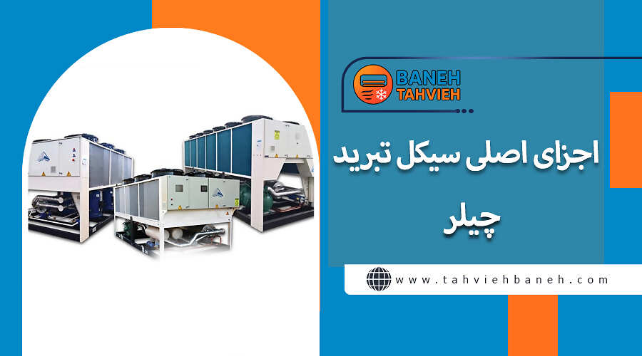 اجزای اصلی سیکل تبرید چیلر